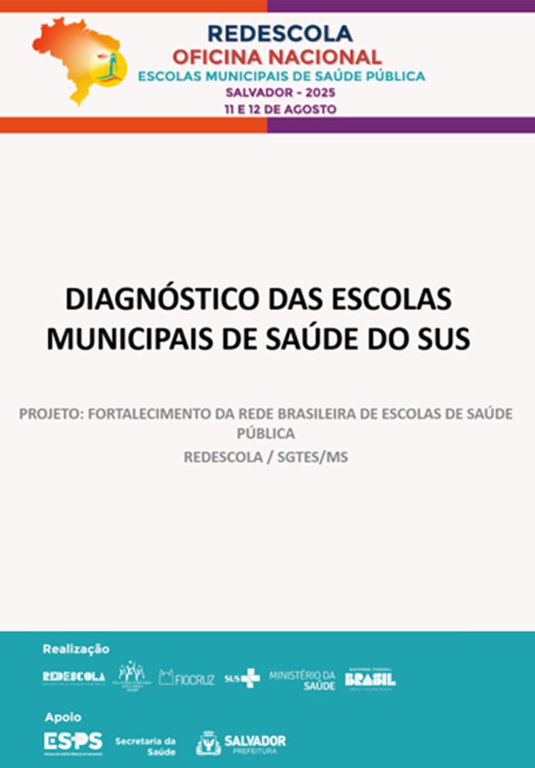 Diagnostico-Oficina das Escolas de Saúde Públicas Municipais